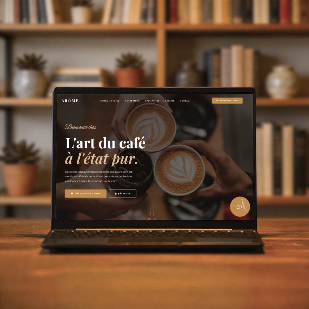 Arôme website